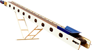 Transportador fijo de 30" por 12 mts, apilable